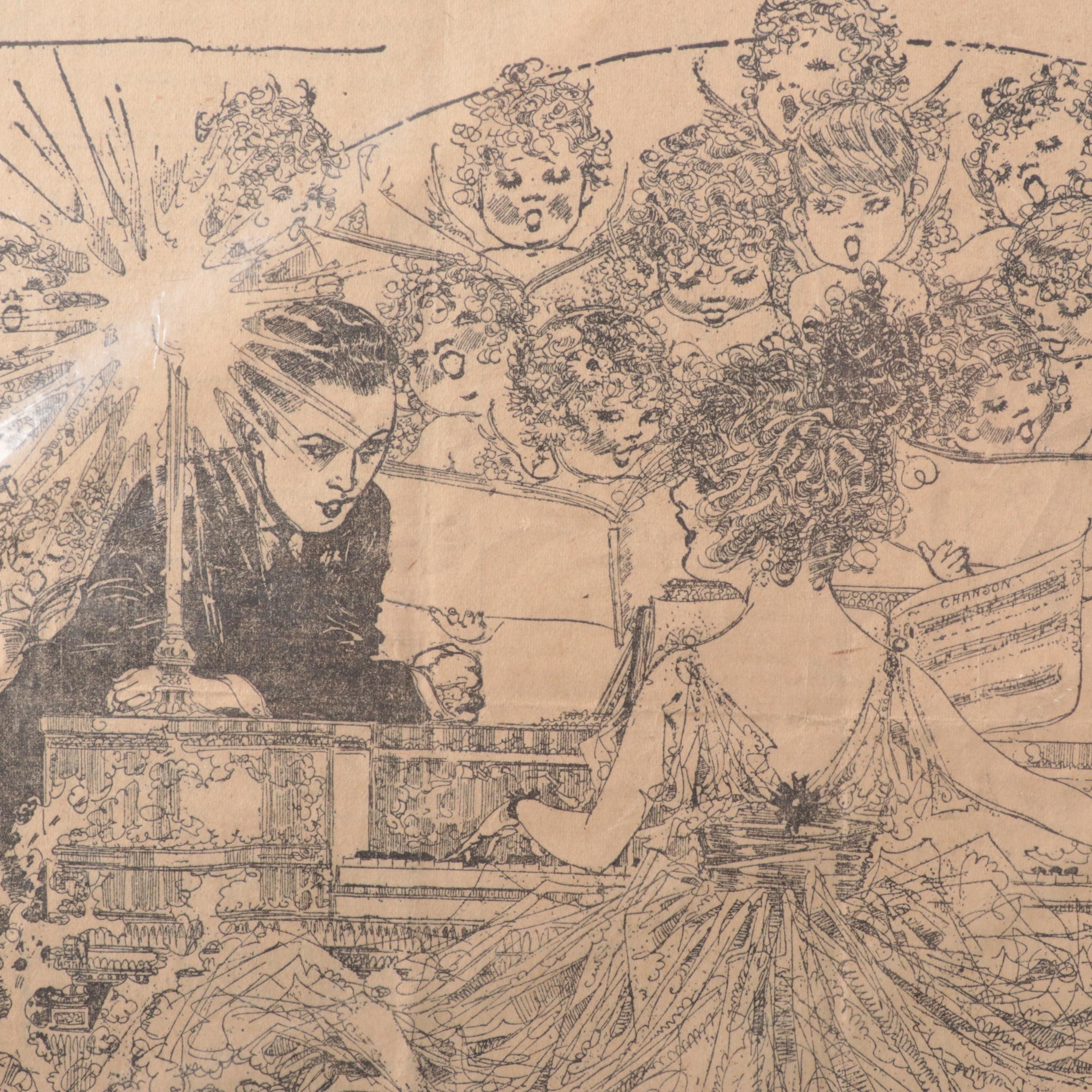 Nell Brinkley Newspaper Art, Advertisements & CutOuts, Early 20th