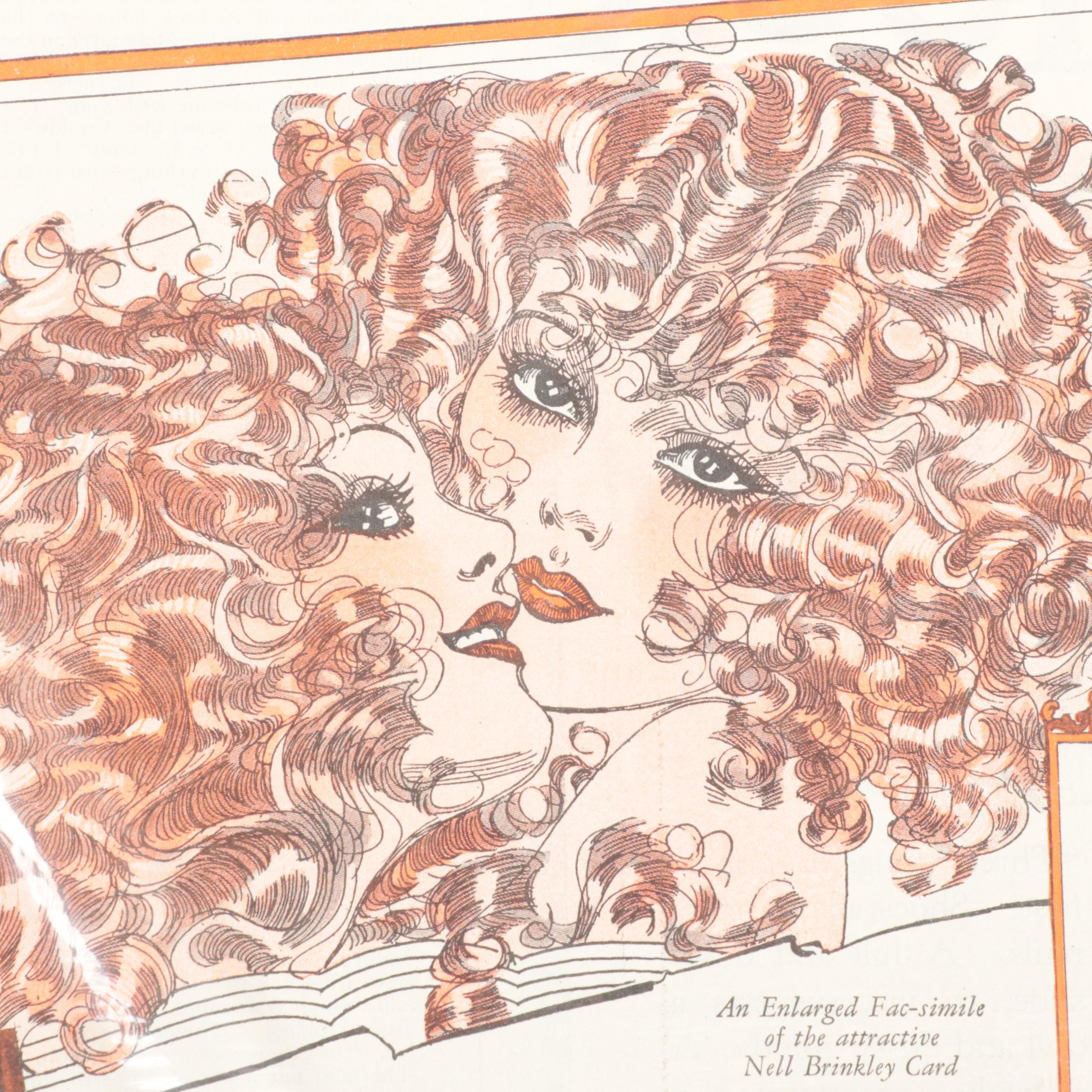 Nell Brinkley Newspaper Art, Advertisements & CutOuts, Early 20th