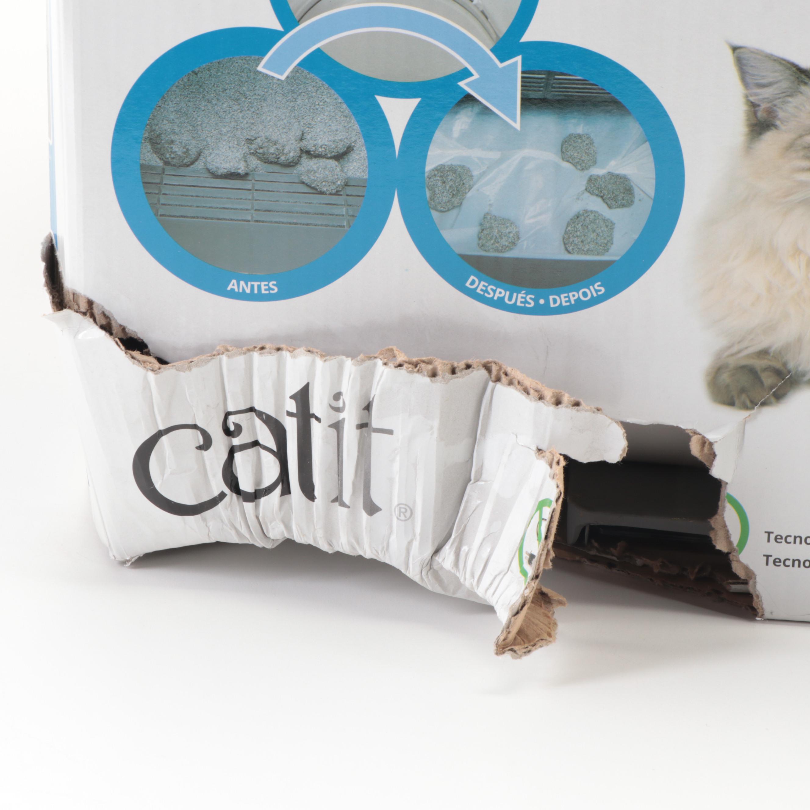 Catit SmartSift Litter Box with Easy Scoop System EBTH