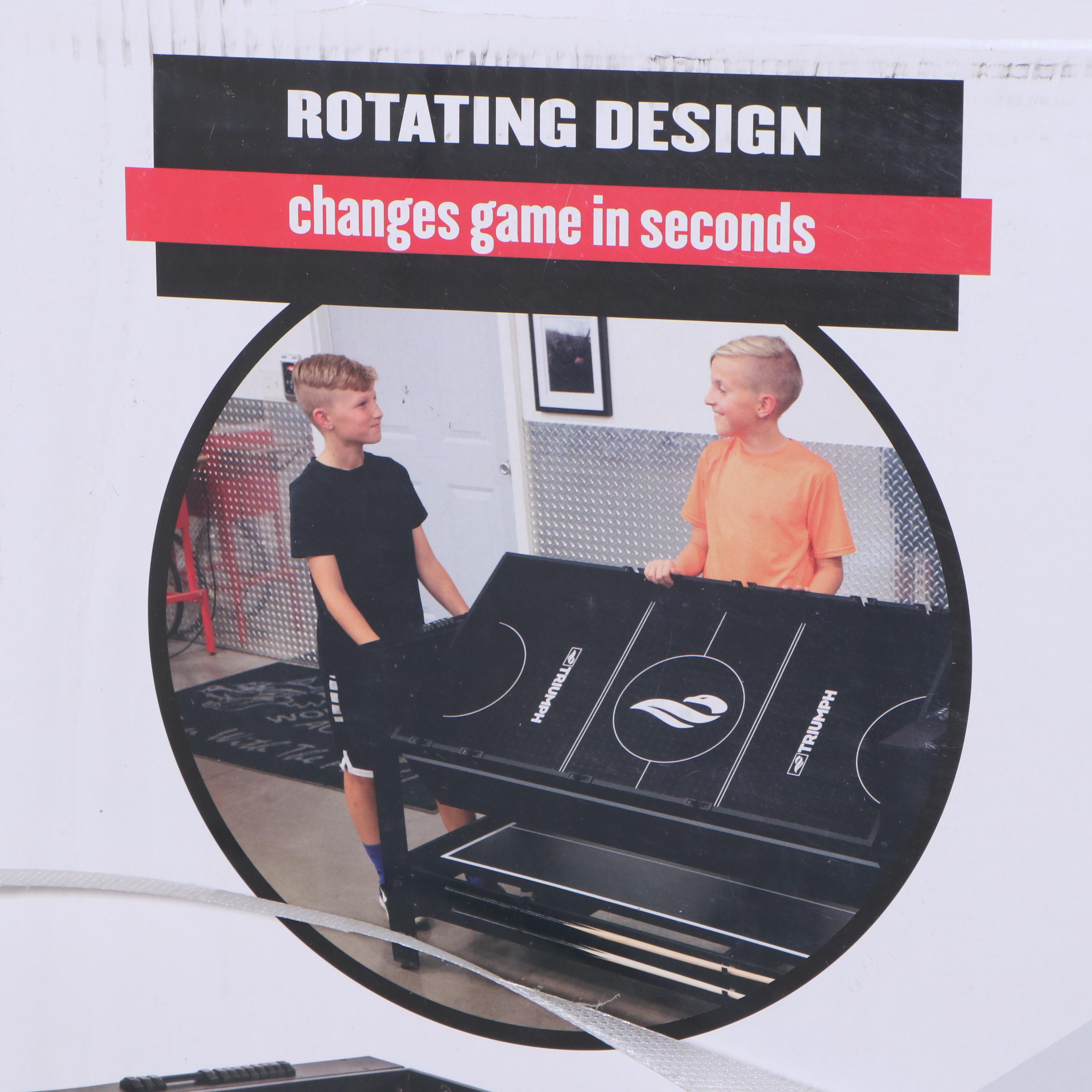 Triumph 4in1 Swivel MultiGame Table EBTH