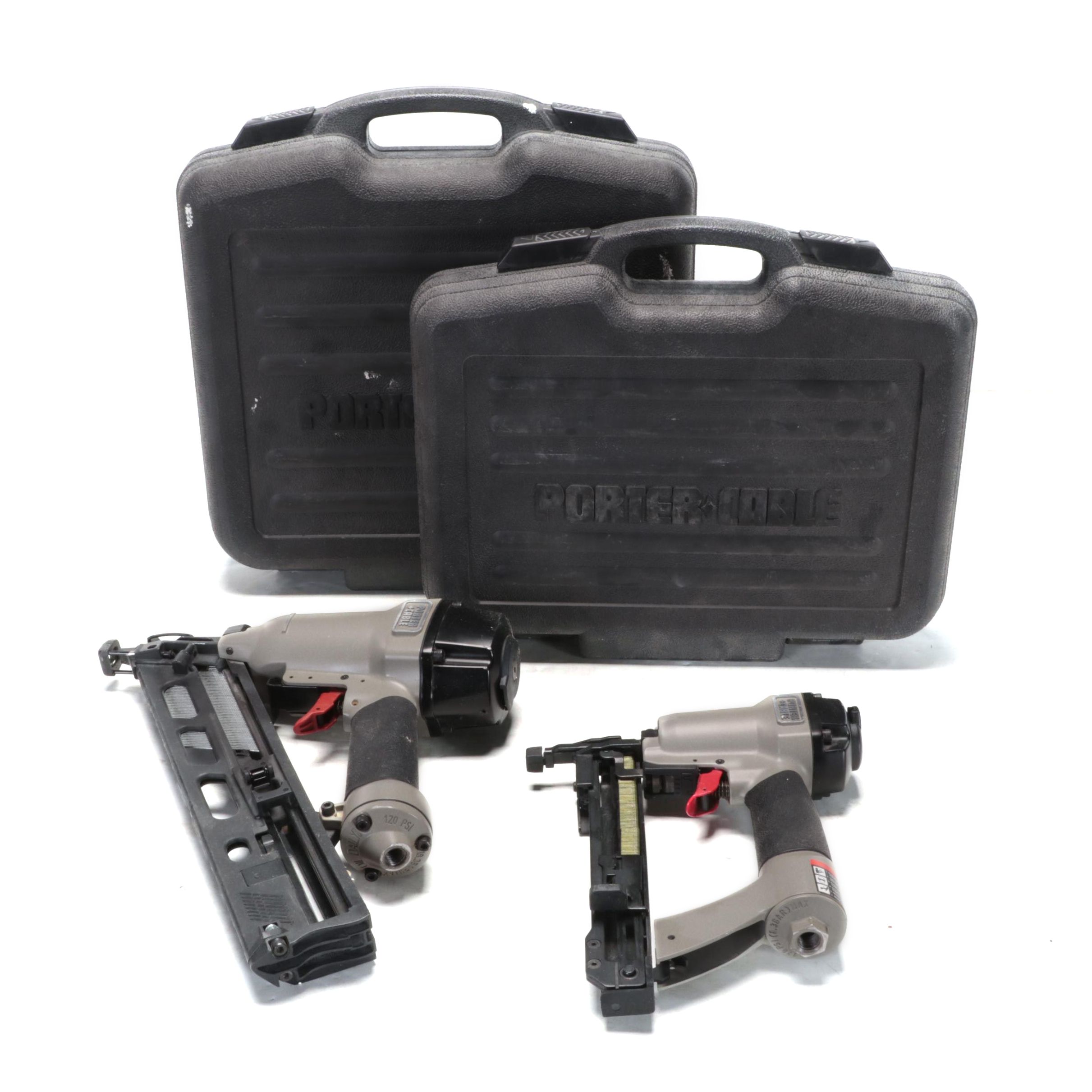 PorterCable Finishing Nailer and Narrow Crown Stapler EBTH