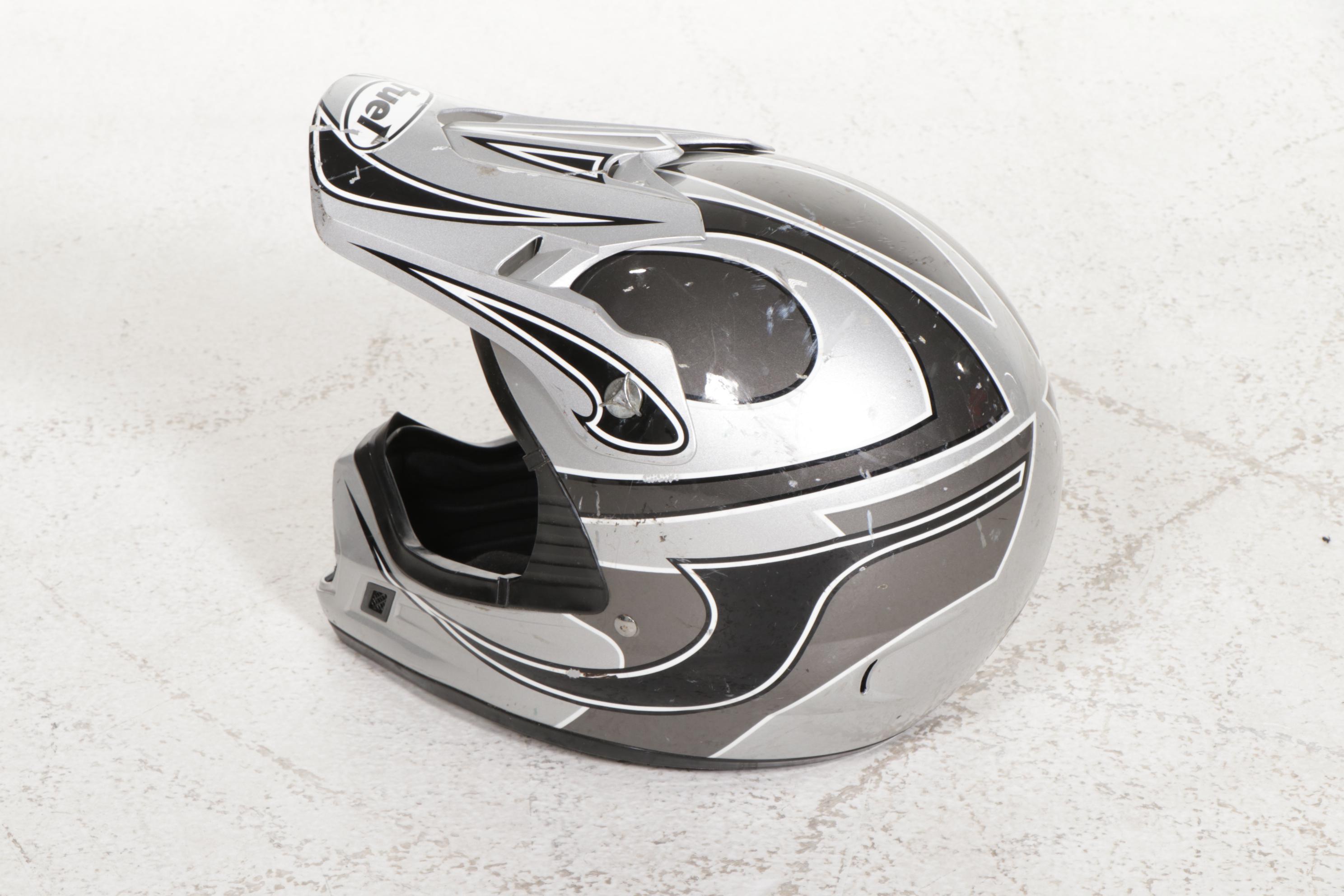 Baja Motorsports Dirt Runner 70cc Motorbike With Fuel Helmet EBTH