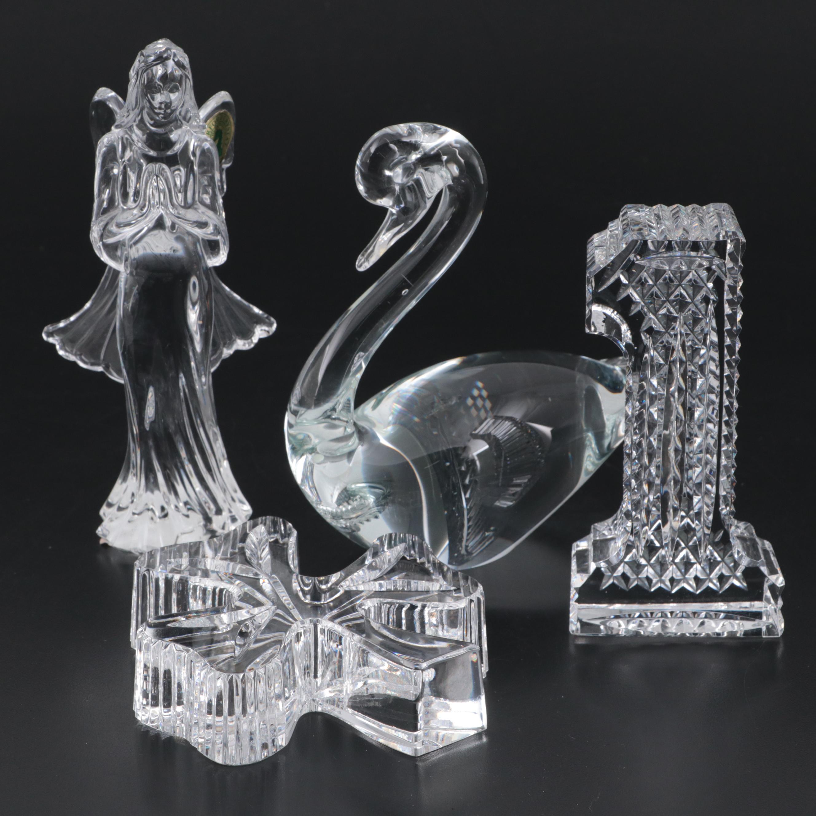 Waterford Crystal "Number 1" and "Shamrock" Paperweights and More EBTH