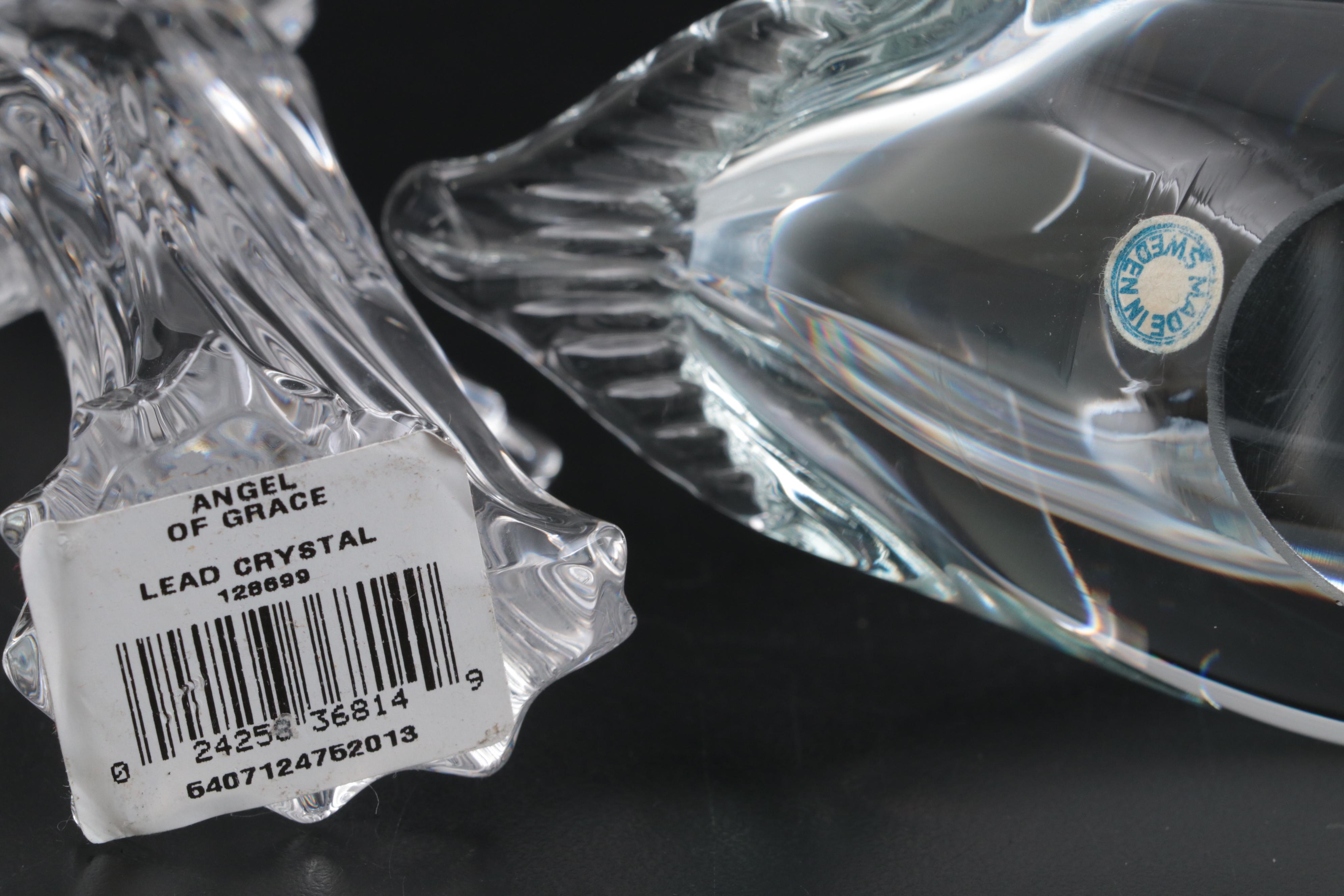 Waterford Crystal "Number 1" and "Shamrock" Paperweights and More EBTH