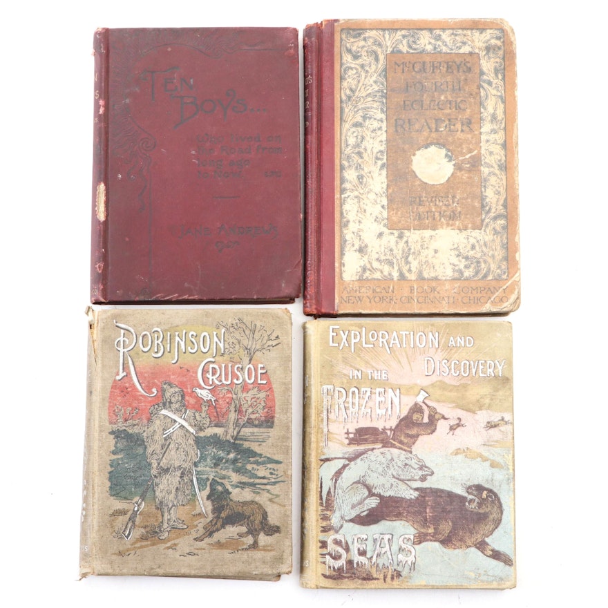"Robinson Crusoe" by Daniel Defoe and More Fiction and Nonfiction Books