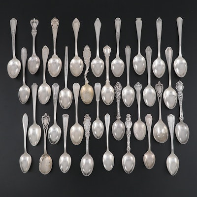 Gorham, Alvin, R. Wallace & Sons, Towle and Other Sterling Silver Spoons