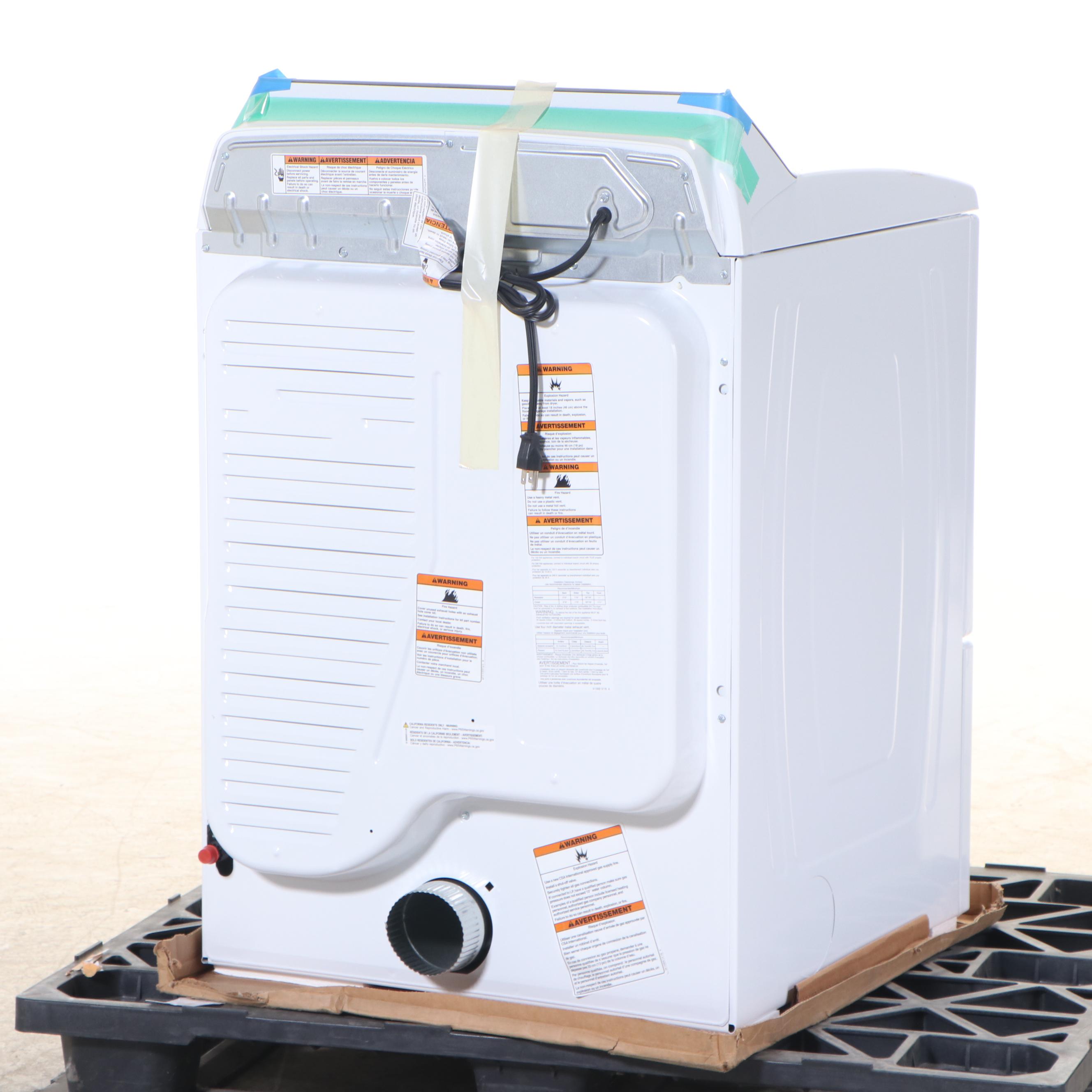 Maytag 7.4 Cu. Ft. White Ultra Large Capacity Gas Dryer EBTH