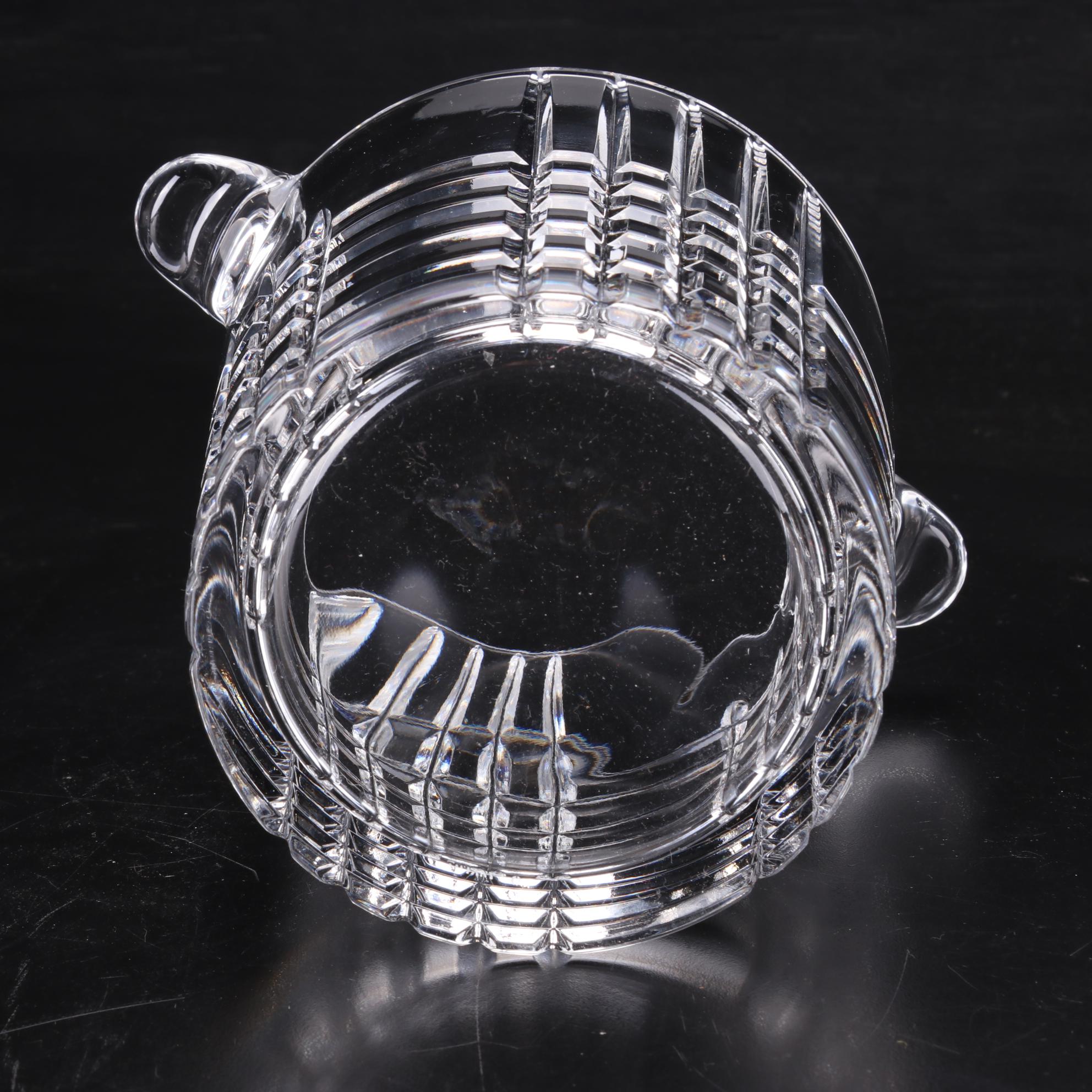 Tiffany & Co. "Plaid" Crystal Ice Bucket EBTH