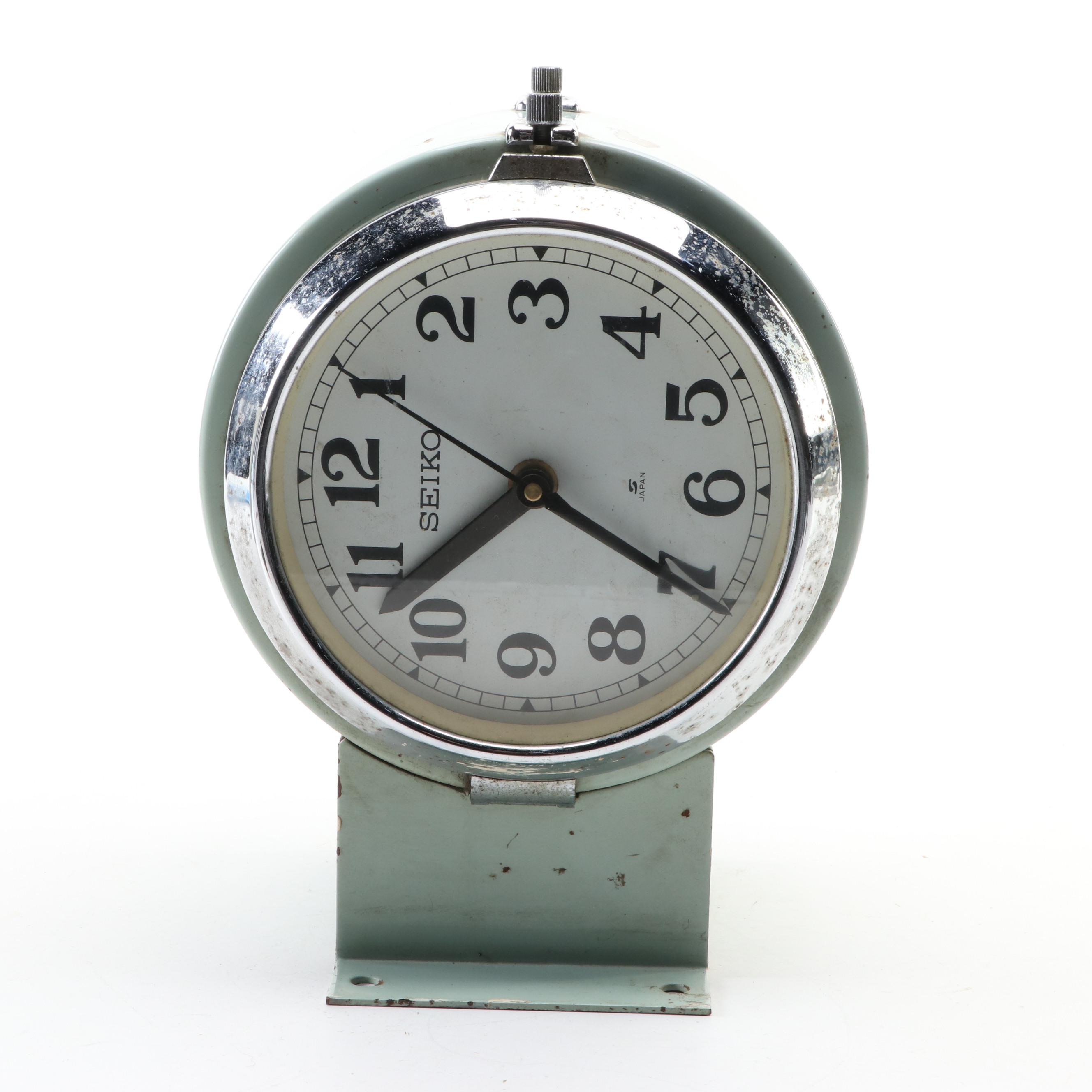 Seiko Dual Face Ship Wall Clock, Mid to Late 20th Century EBTH