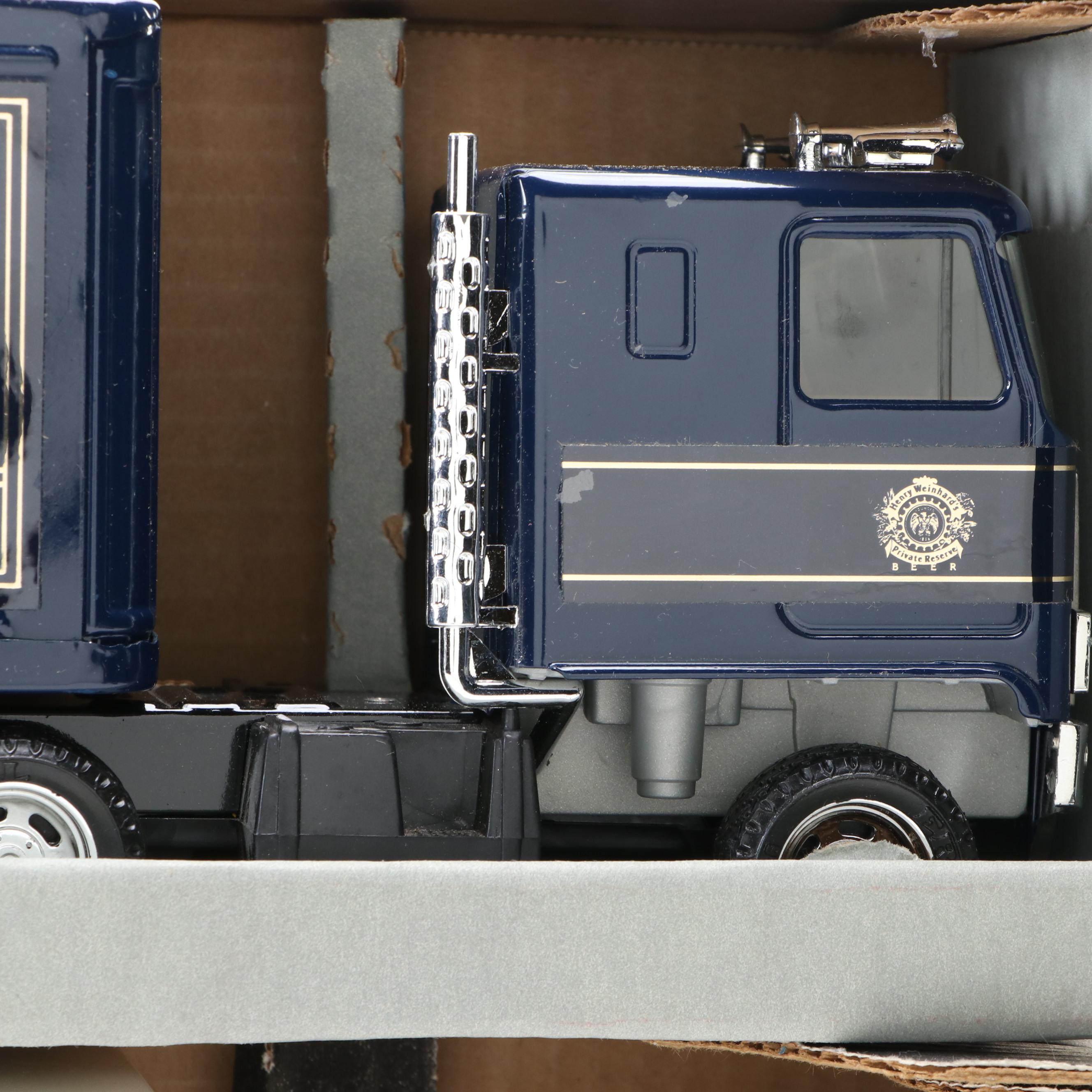 Ertl Trucks and Trailers Including "Coast to Coast" 125 Scale Diecast