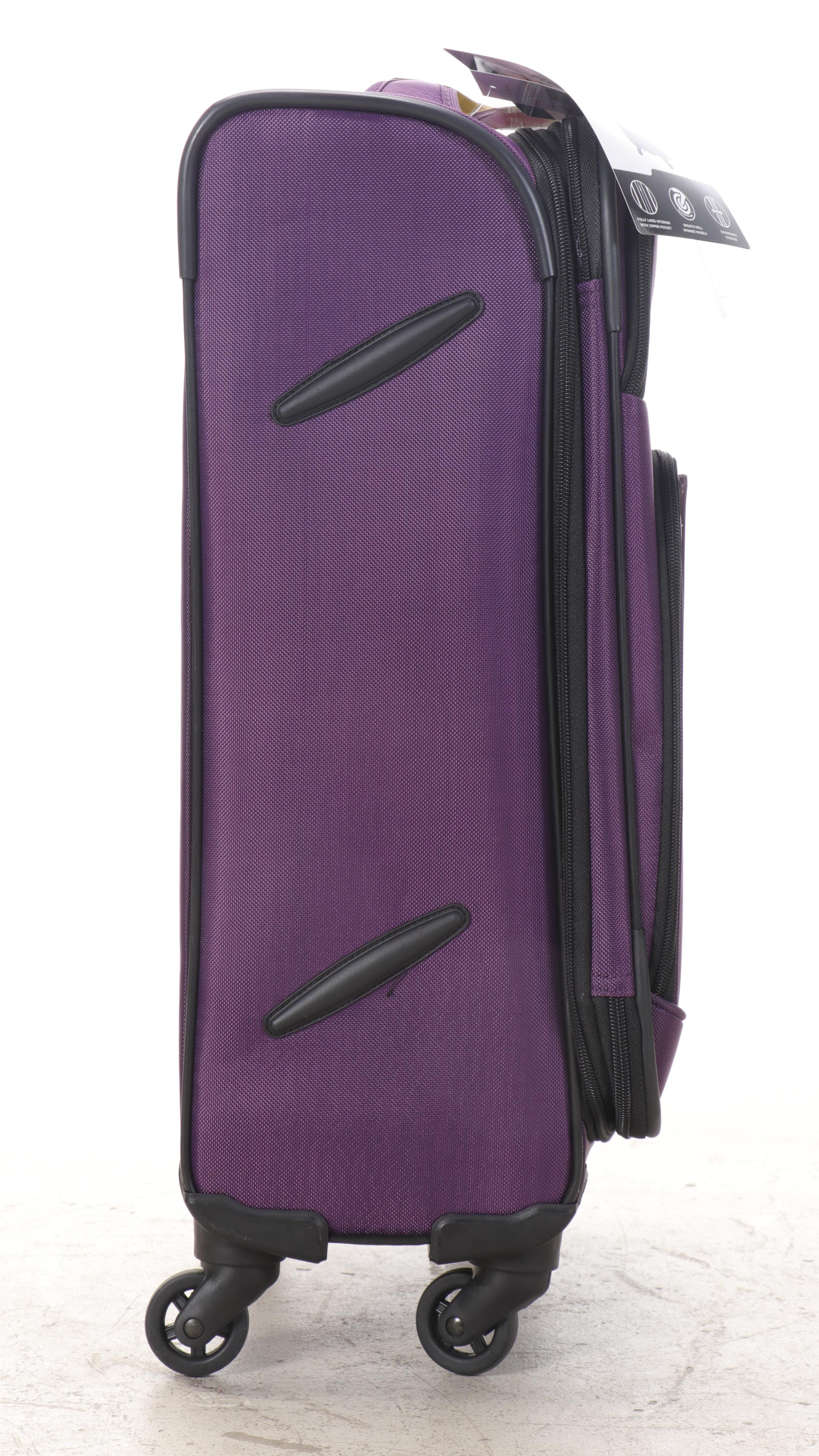 Skyline Sprint Collection 21" Expandable CarryOn Spinner Suitcase EBTH