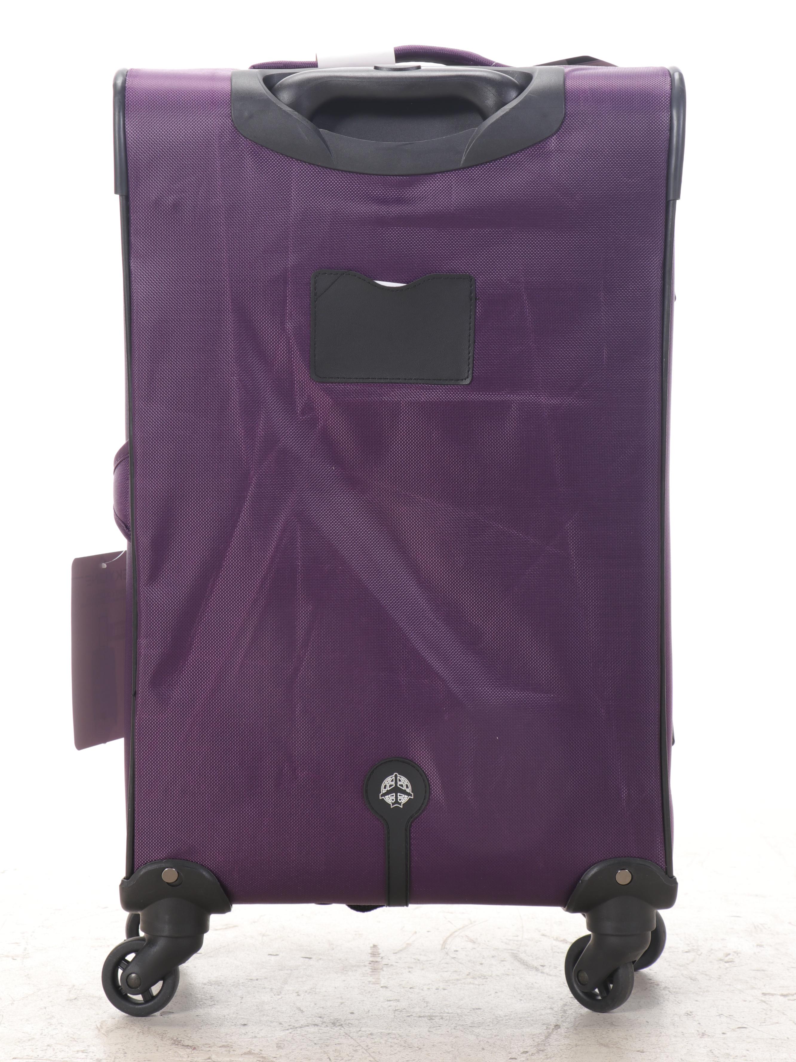 Skyline Sprint Collection 21" Expandable CarryOn Spinner Suitcase EBTH