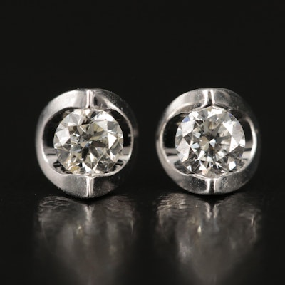 14K 0.34 CTW Diamond Stud Earrings