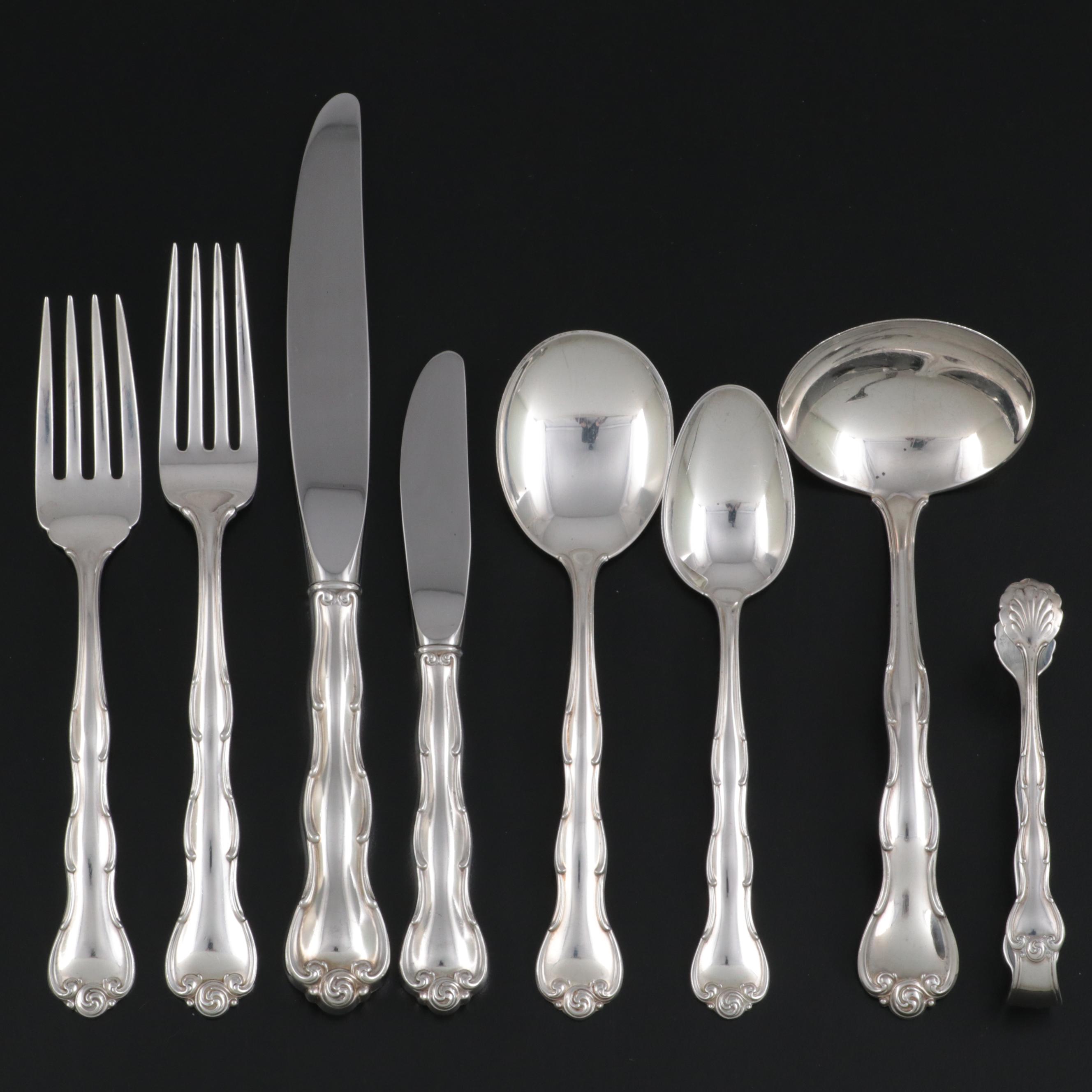 Gorham "Rondo" Sterling Silver Flatware and Serving Utensils EBTH