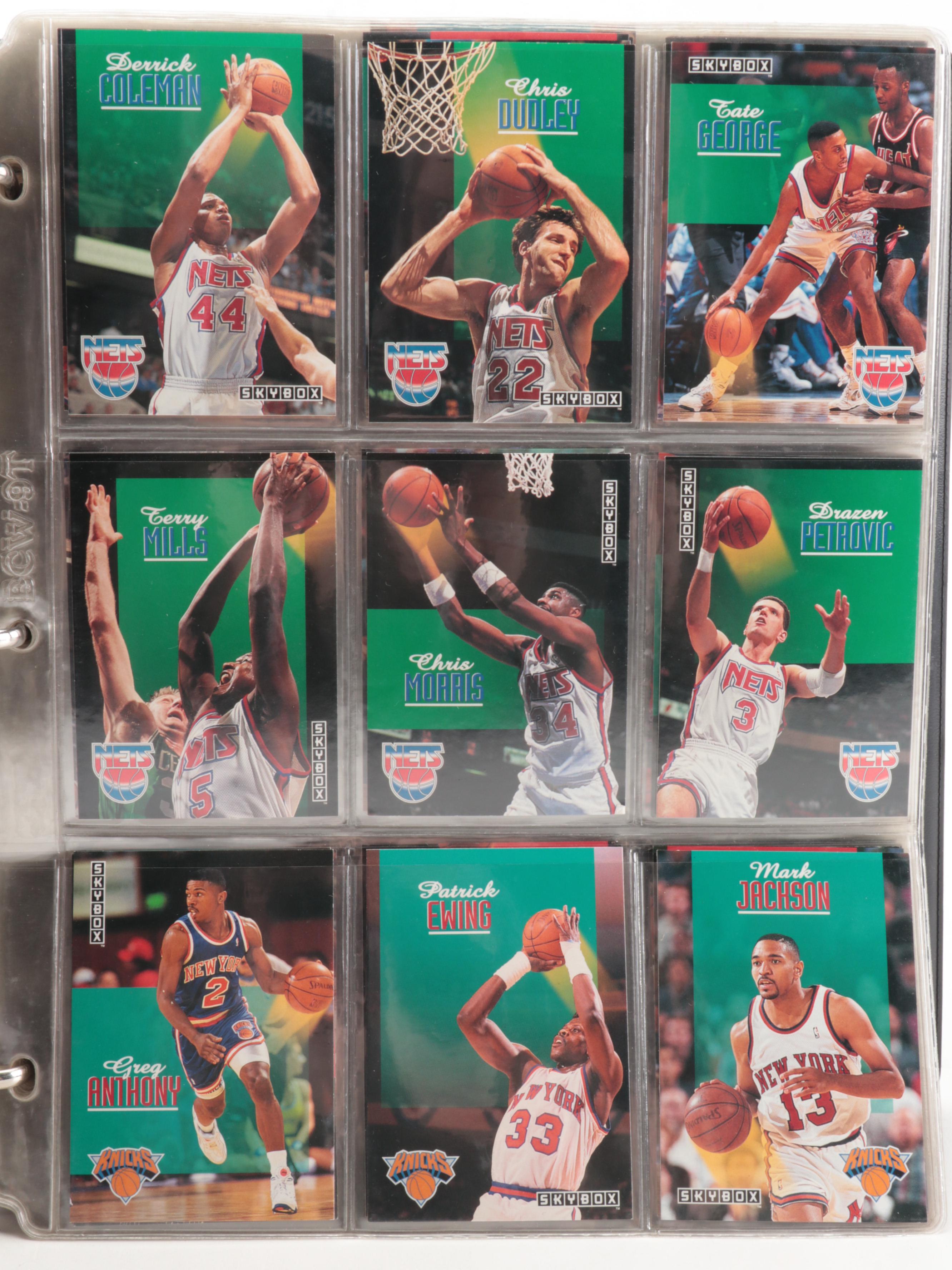 Skybox Basketball Cards Including Jordan, Mourning Rookie, More Stars