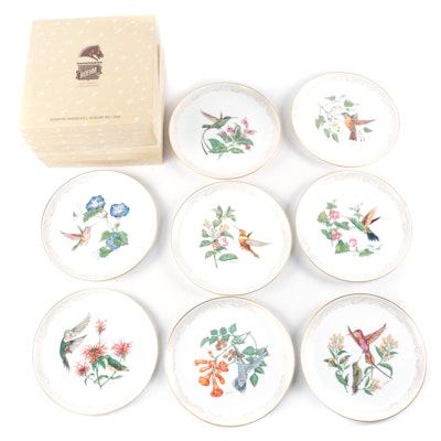 Boehm Limited Edition Hummingbird Plate Collection Bone China Collector Plates