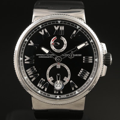 Ulysse Nardin Marine Chronometer Manufacture 45mm Automatic Wristwatch