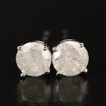 14K 0.91 CTW Diamond Stud Earrings