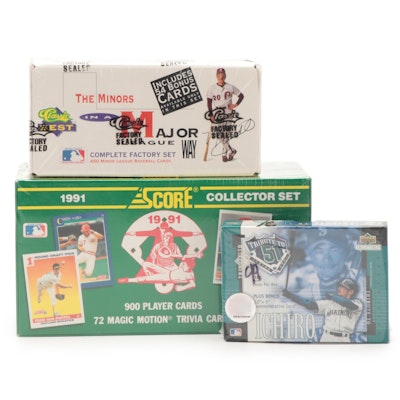 Sealed 1991 Score Collector's Set, Upper Deck Ichiro Set and More, 1990s–2000s