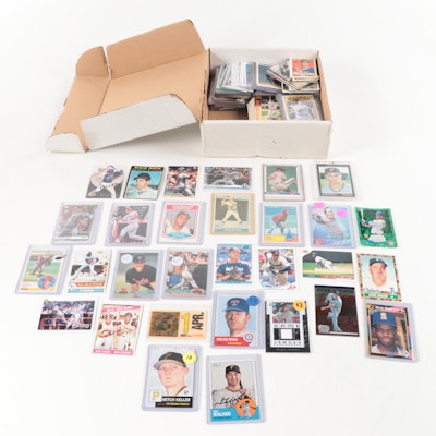 Panini, Other Baseball Cards With Signatures, Rookies, Inserts, More,1970s–2020s