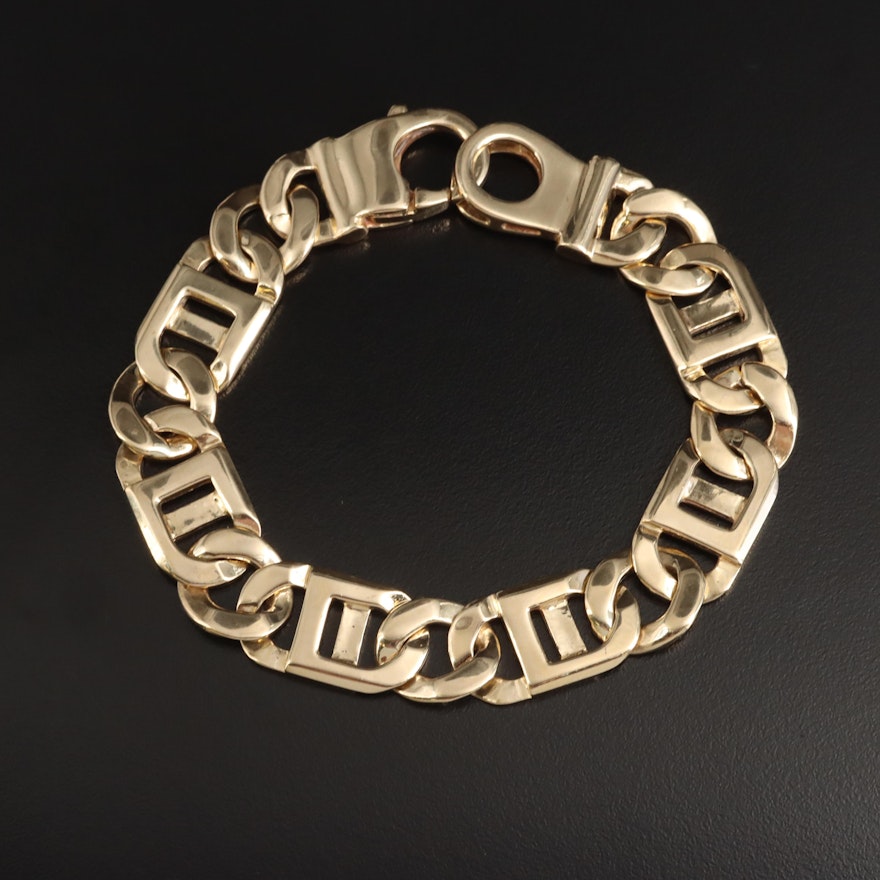 14K Mariner Chain Bracelet