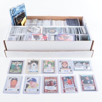 Topps, Panini, Other Baseball, More, Cards With Signatures, More, 1980s–2020s