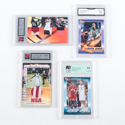 Rookie Review, NSA Slabbed, Game Used Basketball Cards With James, Anthony, More