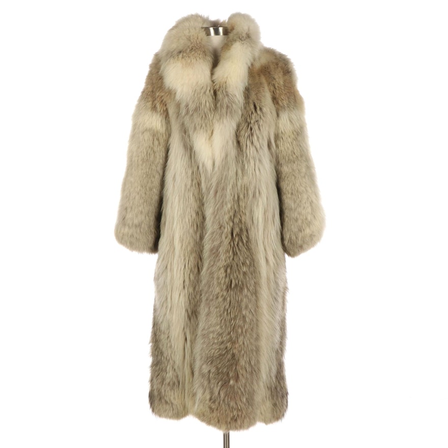 Coyote Fur Coat from Edwards-Lowell of Beverly Hills