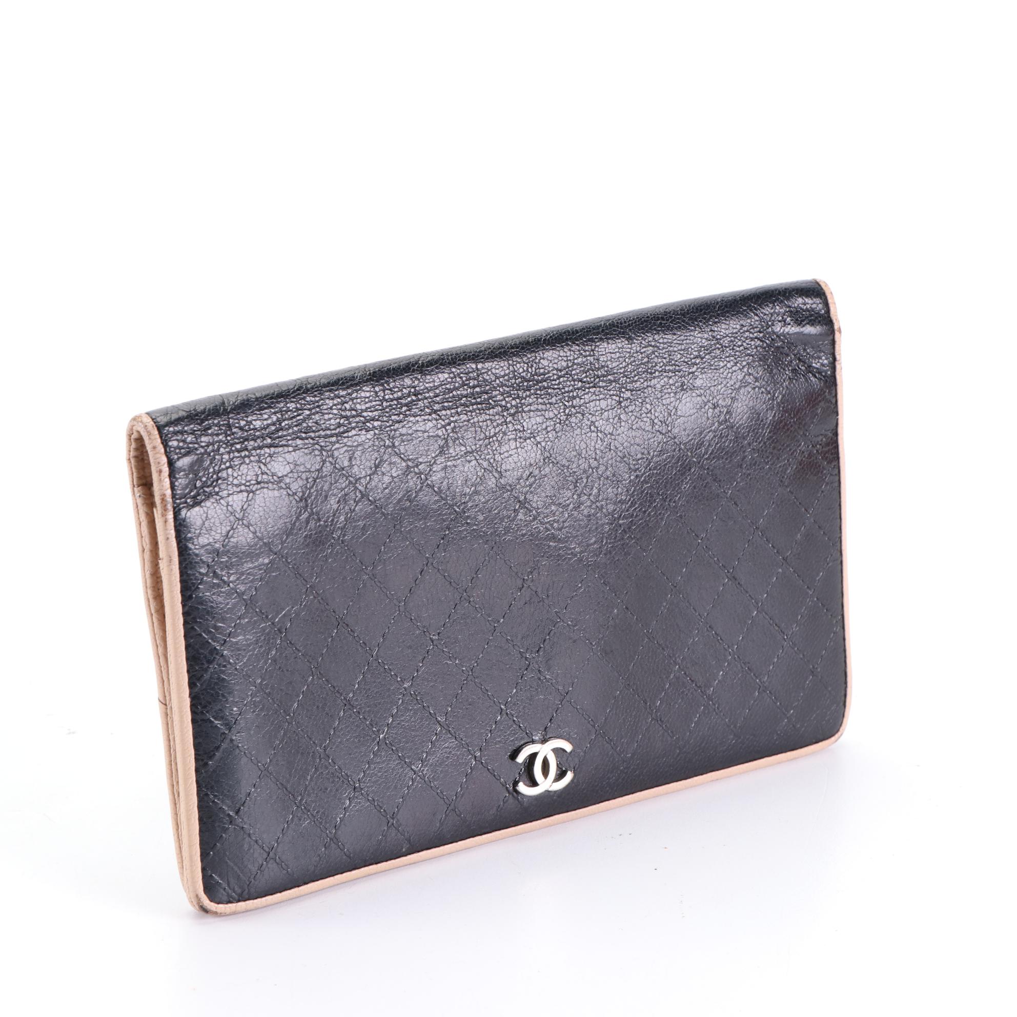 Chanel Quilted Leather Wallet EBTH