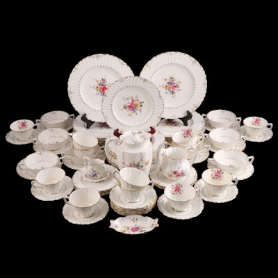 Royal Crown Derby "Ashby" Bone China Dinnerware and Tableware, 1956-1970