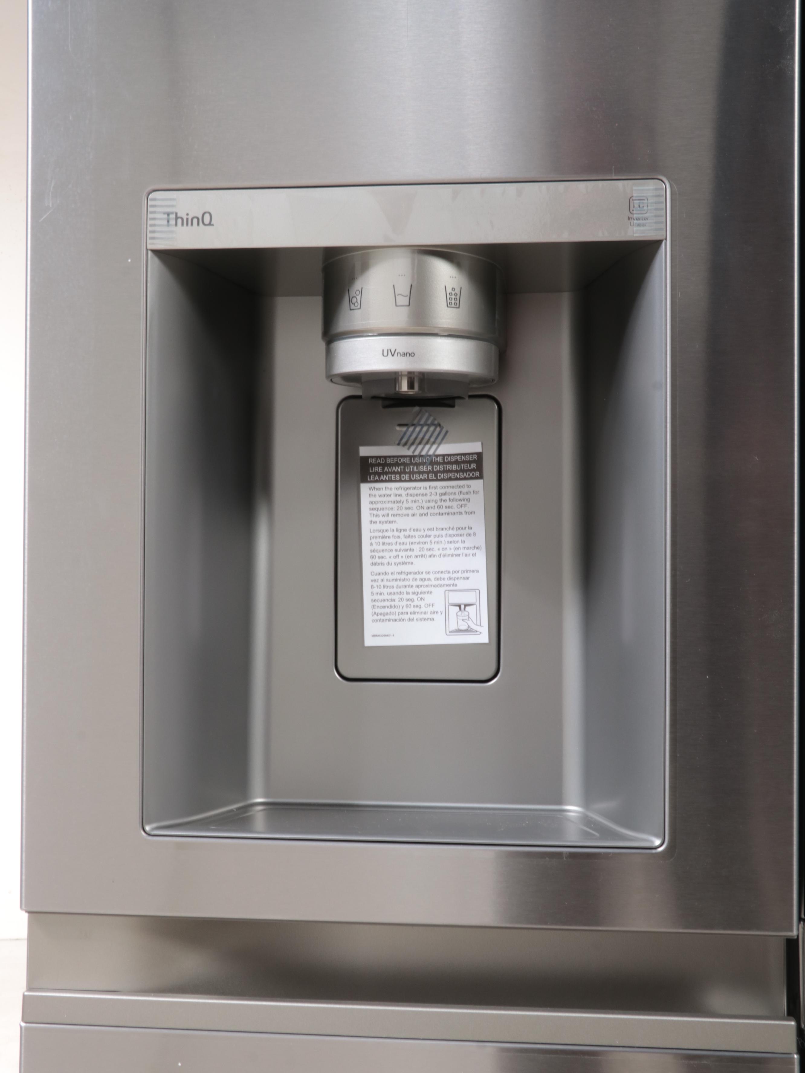 LG 27 Cu. Ft. Smart SideBySide InstaView® DoorinDoor® Refrigerator