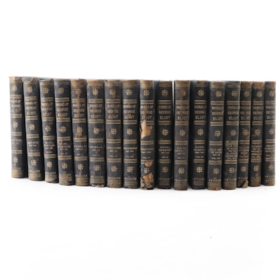 "Works of George Eliot" Near Complete Set, circa 1890
