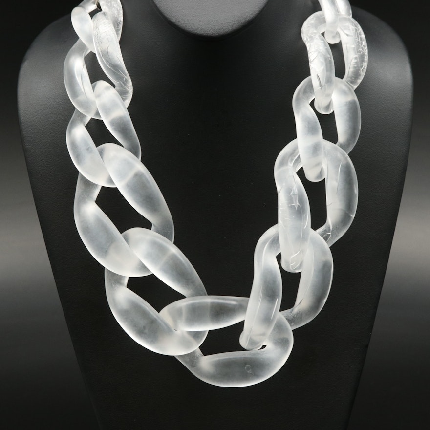 Diana Broussard "Nate" Curb Chain Necklace