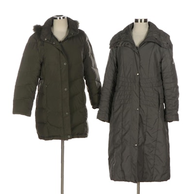 La Redoute Anne Weyburn and Bosideng Quilted Cold Weather Coats