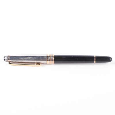 Montblanc Meisterstück Sterling Silver and Resin Fountain Pen with 18K Nib