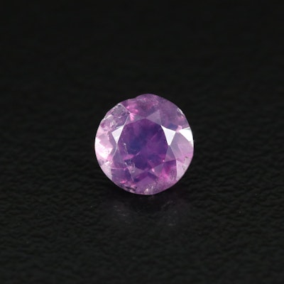 Loose 0.89 CT Color Change Kashmir Sapphire with GIA Report
