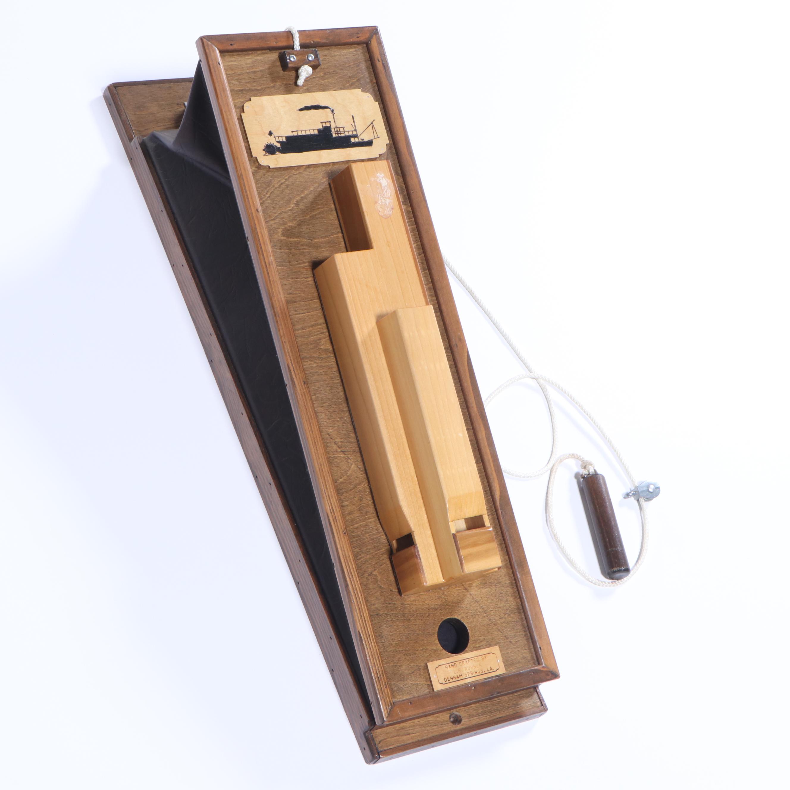 L.A. Rohner Hand Crafted Reproduction WallMount Bellows Steamboat