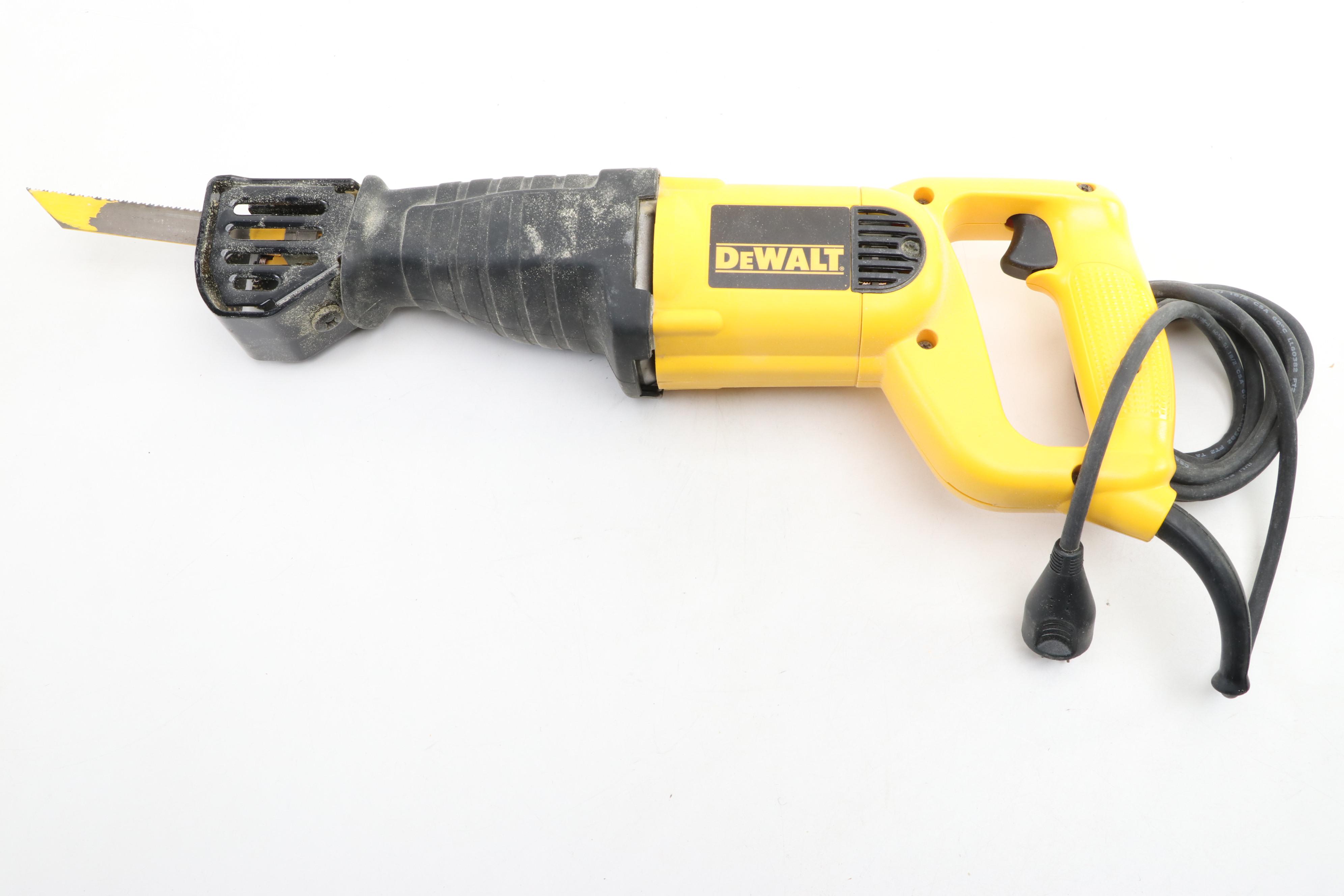DeWalt DW304PK 10 AMP Reciprocating Saw and Sears Craftsman Scroller