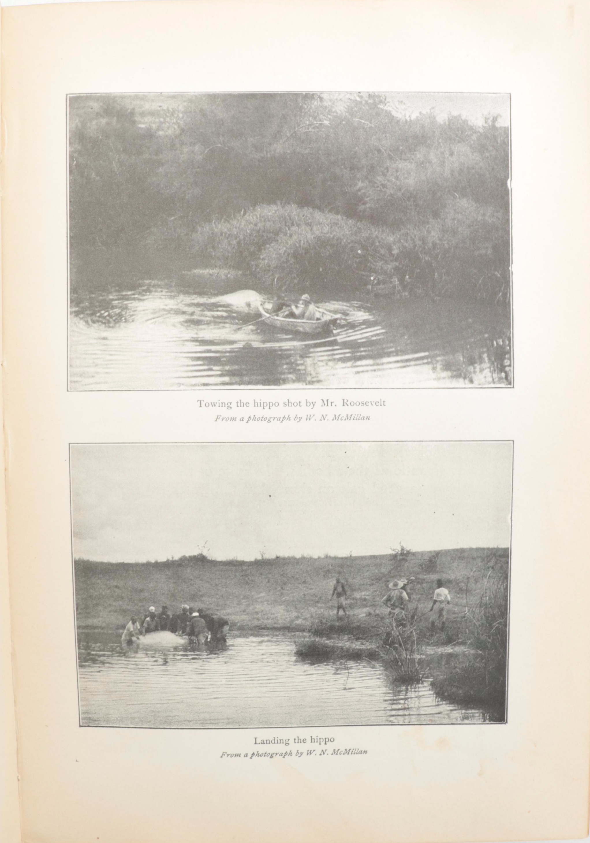 First Edition Illustrated "African Game Trails" by Theodore Roosevelt, 1910 EBTH