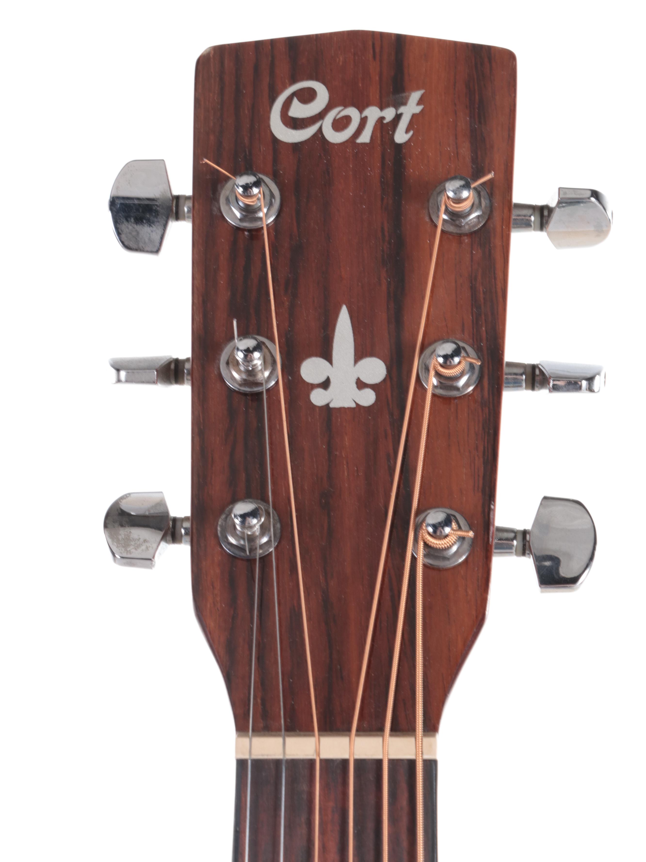 Cort LeftHanded SixString Acoustic Guitar EBTH