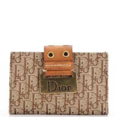 Christian Dior Six-Key Holder in Oblique Jacquard with Grommet Detail
