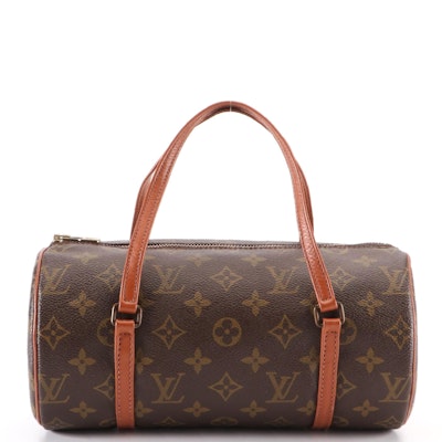 Louis Vuitton Papillon Bag in Monogram Canvas and Leather