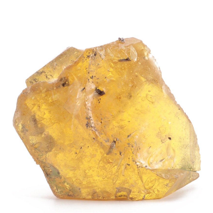 Large Cullet Amber Glass