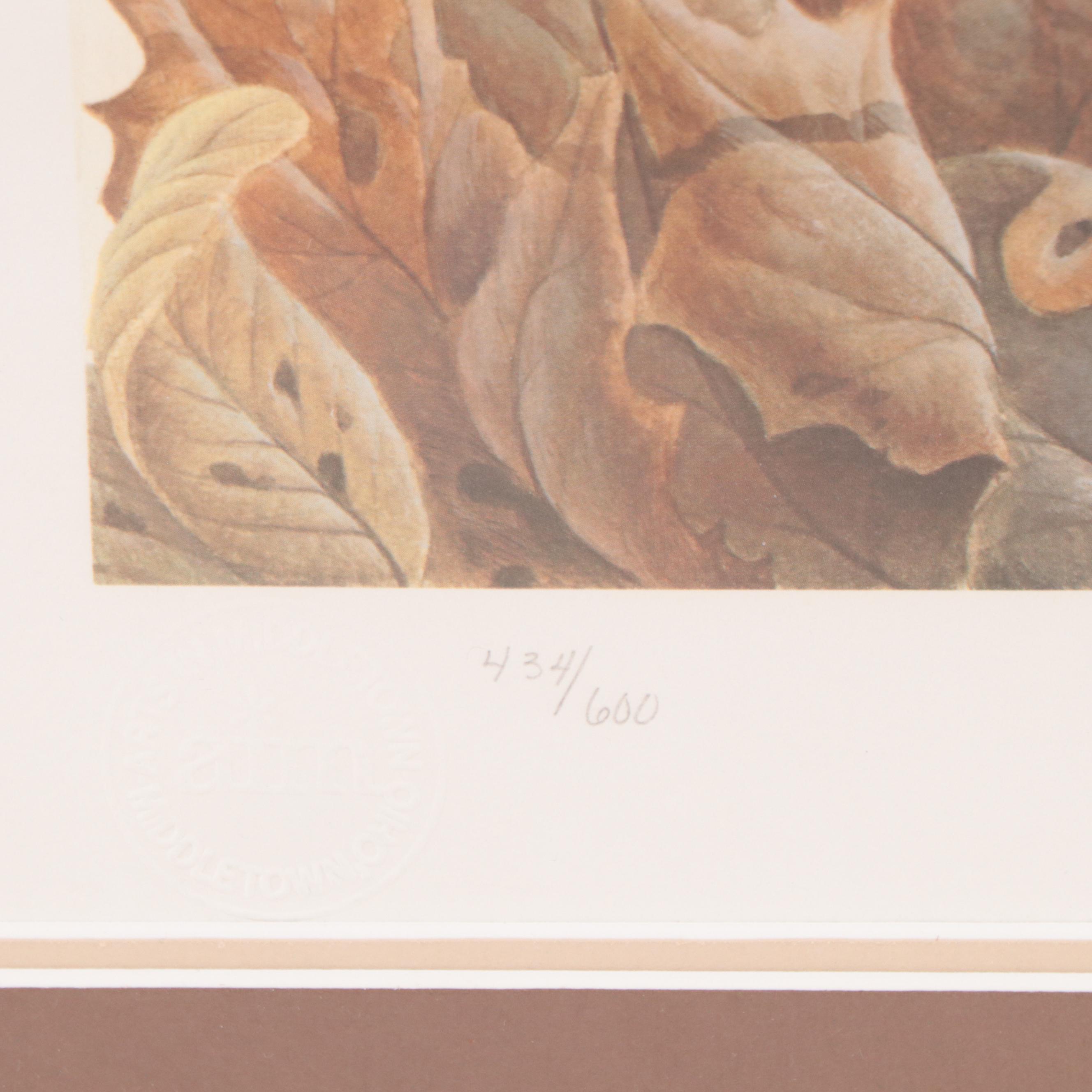 John Ruthven Offset Lithograph "Goldfinch" EBTH