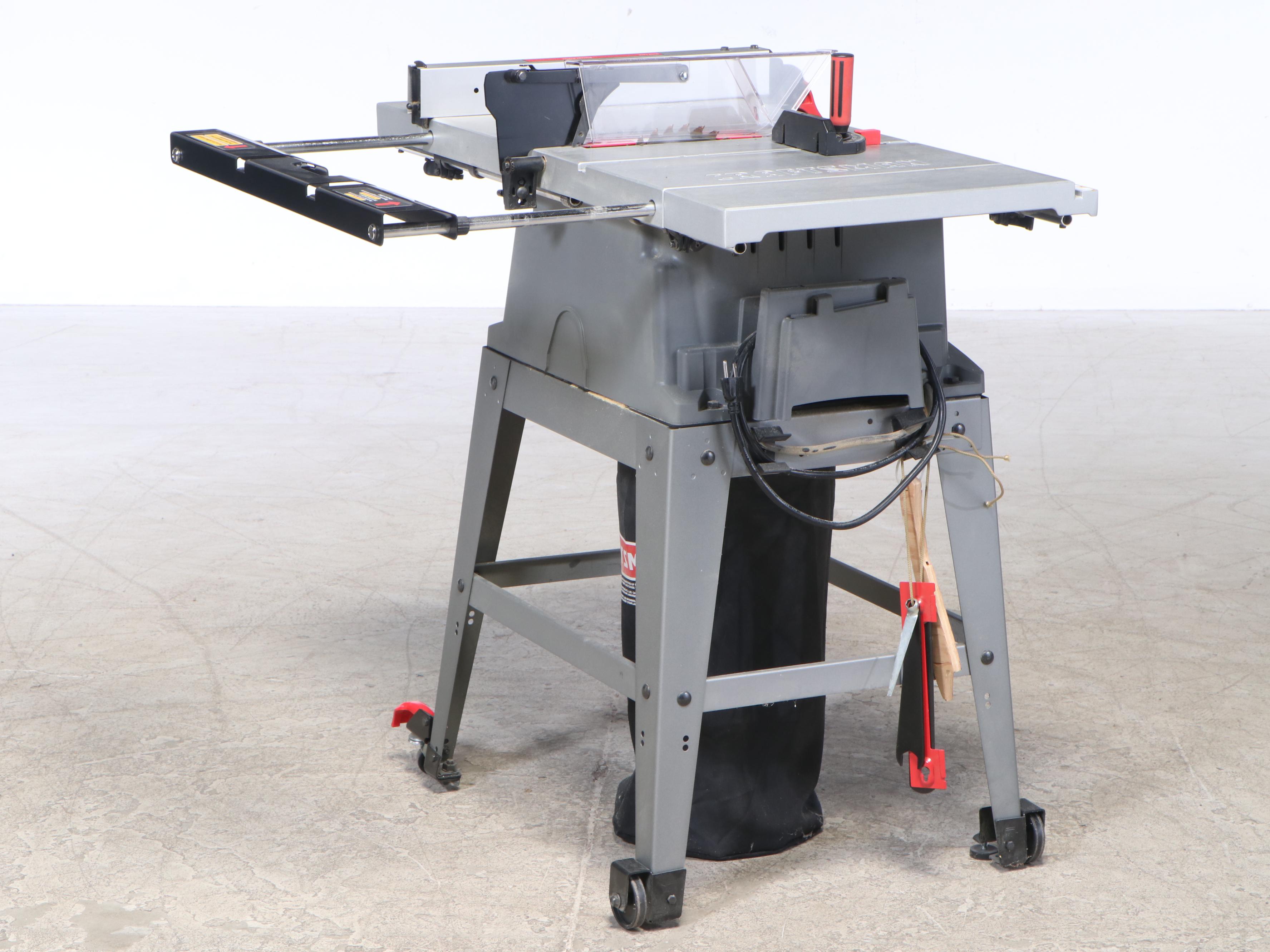 Craftsman 10" Table Saw With Casters EBTH