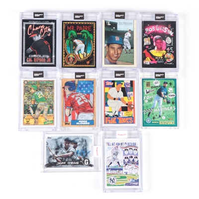 Topps Project 70 and Project 2020 Baseball Cards with Williams, Ruth and More