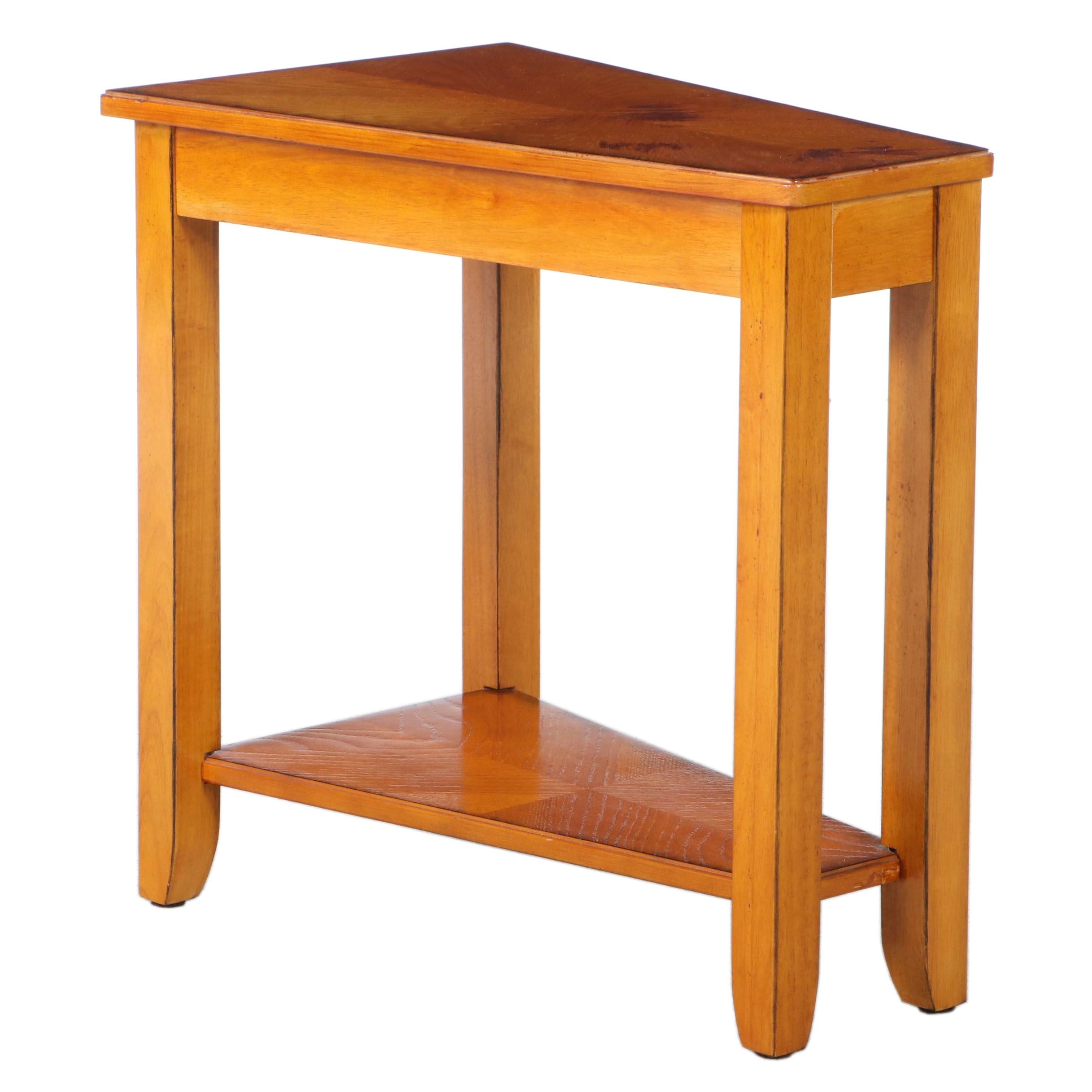 Oak Home Theater Table EBTH