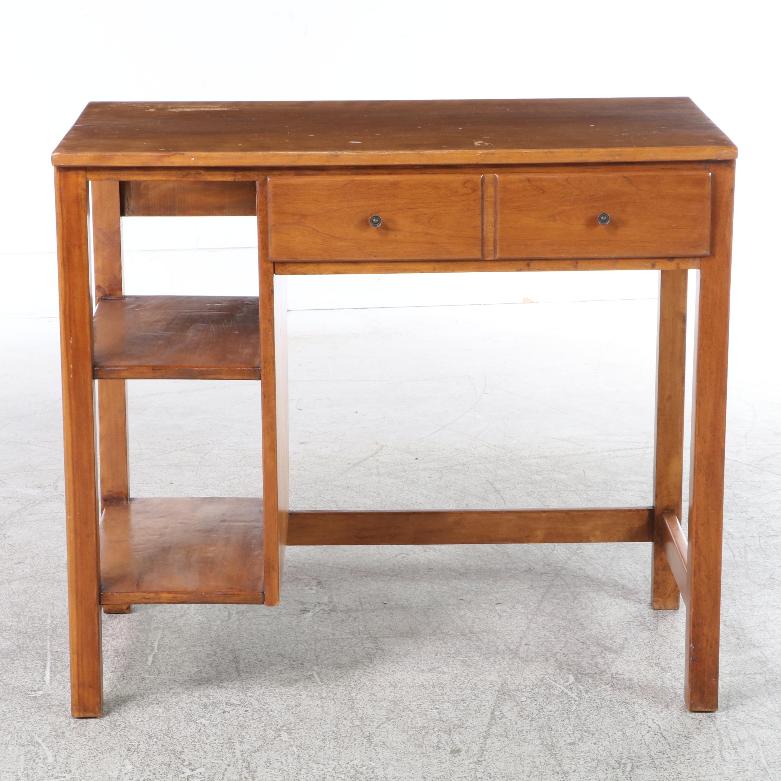 Ethan Allen Baumritter Birch Student Desk, Mid to Late 20th Century EBTH