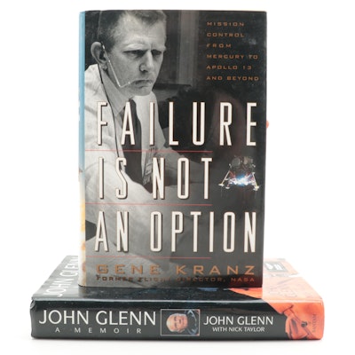 Signed "Failure Is Not an Option" by Gene Kranz and More