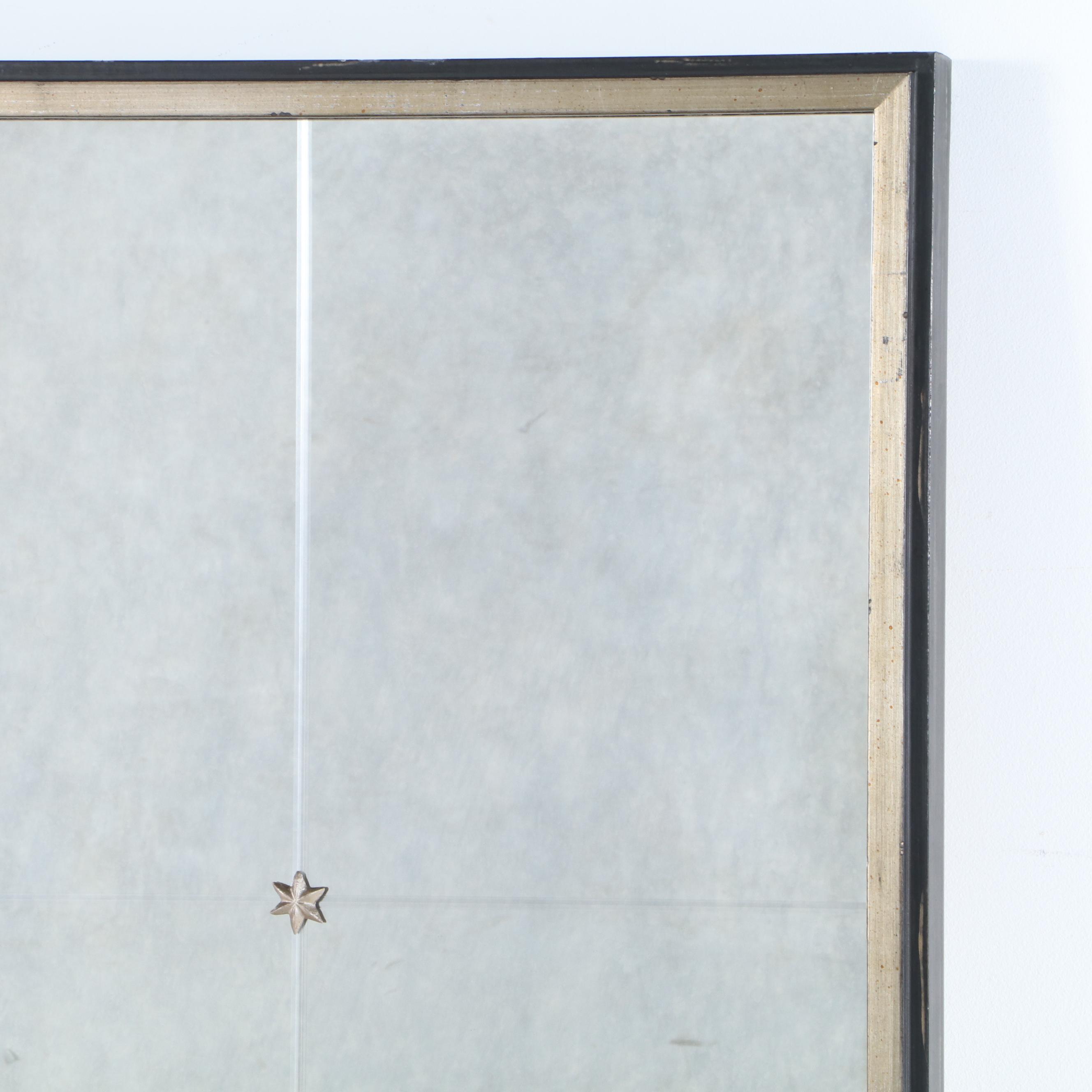 Ethan Allen Ebonized and ParcelGilt "Rosette" Mirror EBTH